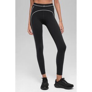 Alo Yoga Airbrush High-Waist Heart Throb Leggings, size XS